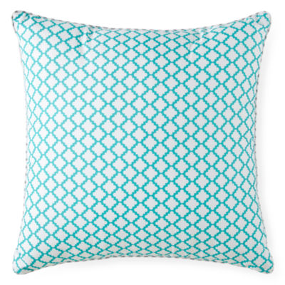 Home Expressions Tiles Square Decorative Pillow, Color Gray JCPenney