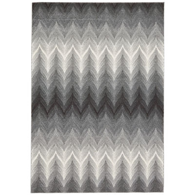Weave And Wander Courtina Hooked Rectangular Rug