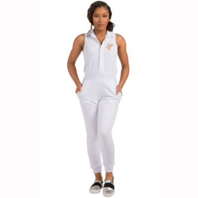 Poetic Justice Curvy French Terry Jumpsuit