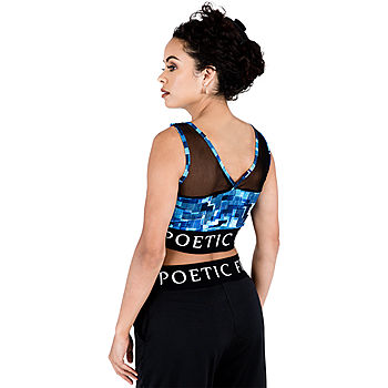 Poetic Justice Active Sports Bra Top - JCPenney
