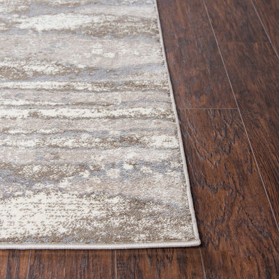 Rizzy Home Encore Collection Zayda Abstract Power-Loomed Area Rug