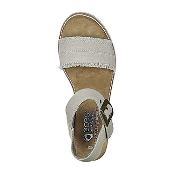 Bobs Womens Desert Adobe Princess Strap Sandals, Taupe - JCPenney