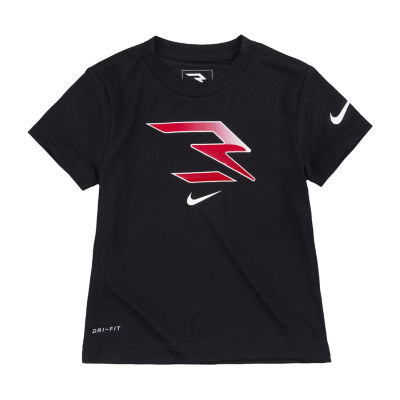 Nike Little Boys 2T-7 Split Futura Short Sleeve Jersey T-Shirt