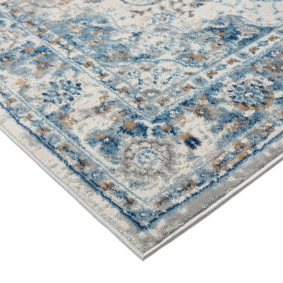 Madison Park Molly Medallion Woven Indoor Rectangular Area Rug