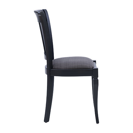 Rosina 2-pc. Dining Chair, One Size, Black