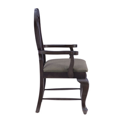 Lynk Wooden Upholstered Armchair