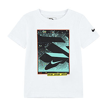 Nike Block Stamp Tee Little Kids' Dri-Fit T-Shirt