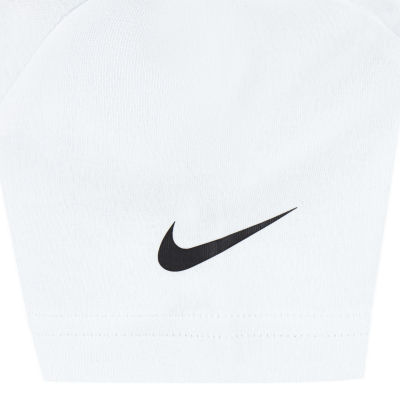 Nike 3BRAND by Russell Wilson Big Boys Crew Neck Short Sleeve Graphic T- Shirt, Color: White - JCPenney