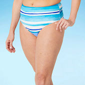 Sonnet Shores Adjustable Straps Abstract Bralette Bikini Swimsuit Top