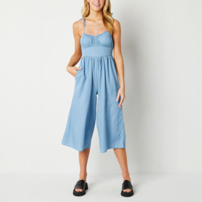 Arizona Sleeveless JumpsuitJuniors JCPenney