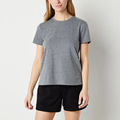 Loose Fit Gray Tops for Women - JCPenney