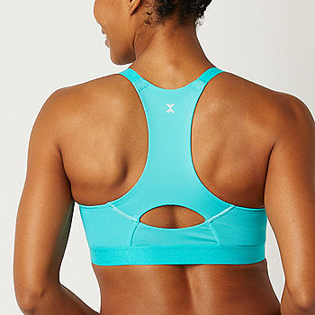 Xersion High Support Racerback Sports Bra, Color: Regal Teal