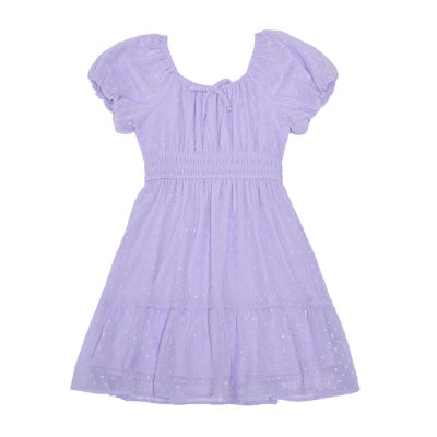 Trixxi Girl Big Girls Short Sleeve A-Line Dress