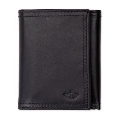 Dockers Leather Rfid X-Cap Trifold Wallet