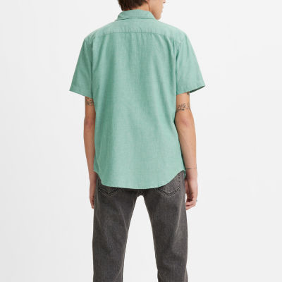 Levi's® Mens Classic Fit Short Sleeve Button-Down Shirt