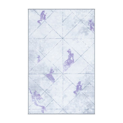 Disney Princess Collection Enchanted Washable Indoor Rectangular Accent Rug