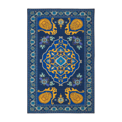 Disney Aladdin Collection Magic Carpet Washable Indoor Rectangular Accent Rug