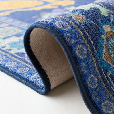 Disney Aladdin Collection Magic Carpet Washable Indoor Rectangular Area Rug