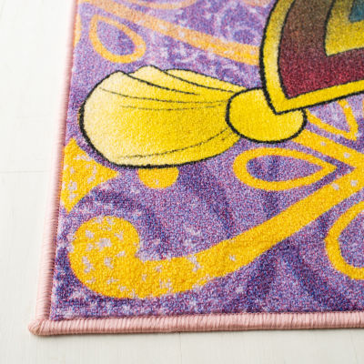 Disney Aladdin Collection Magic Carpet Ride Washable Indoor Rectangular Accent Rug