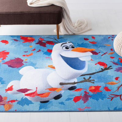 Disney Frozen II Collection Olaf Washable 39"x63" 
Indoor Rectangular Accent Rug