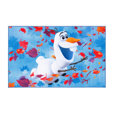 Disney Frozen II Collection Olaf Washable 39"x63" 
Indoor Rectangular Accent Rug