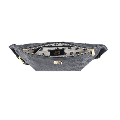 Juicy By Couture Back To Womens Adjustable Straps Logo Fanny Packs