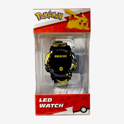 Pokemon Boys Black Strap Watch Pok4413jc