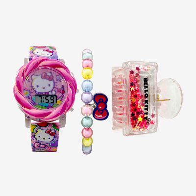 Hello Kitty Girls Multicolor Strap Watch Hk40064jc