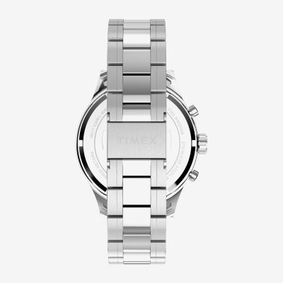 期間限定値下！TY 3WAY WATCH CHAIN SILVER Timex Mens Silver Tone Stainless Steel Bracelet Watch Tw2y01400ji