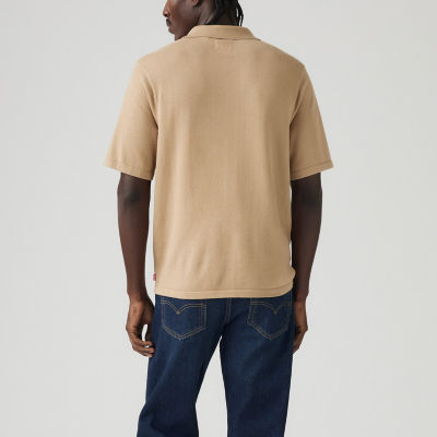 Levi's® Mens Short Sleeve Sweater Polo Shirt