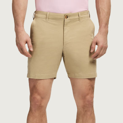 IZOD Saltwater Mens 7" Stretch Fabric Chino Short