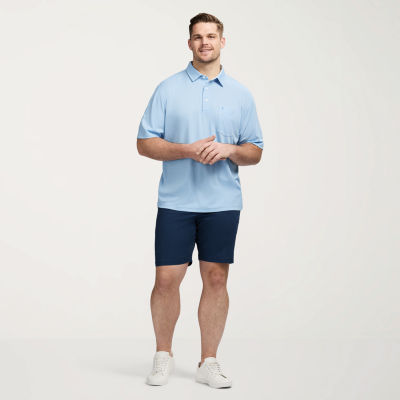 IZOD Sunshield Performance Big and Tall Mens Classic Fit Short Sleeve Polo Shirt