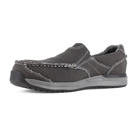 Rockport Works Mens Rk2150 Work Shoes, 13 Wide, Gray