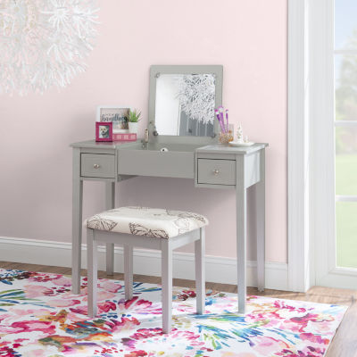 Ada Butterfly 2-pc. Vanity & Stool Set