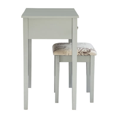 Ada Butterfly 2-pc. Vanity & Stool Set