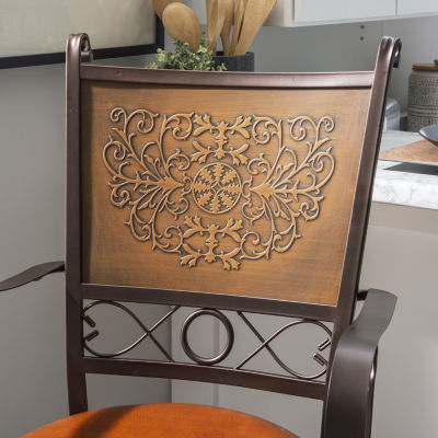 Merrimac Big & Tall Swivel Barstool