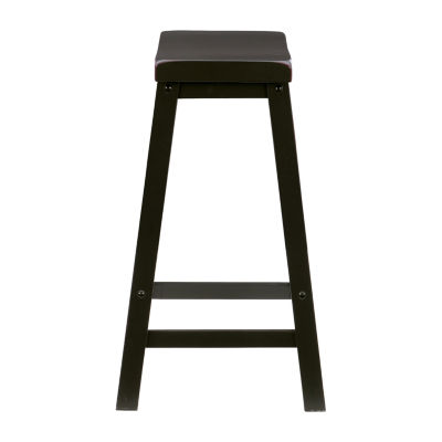 Barberry Counter Height Stool in Antique Black