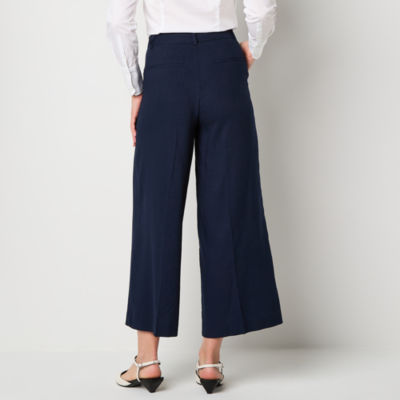 Worthington Womens Ankle Cropped Pant