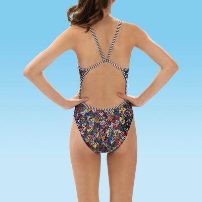 Dolfin Uglies Women'S Print String Back 1-Piece Womens One Piece