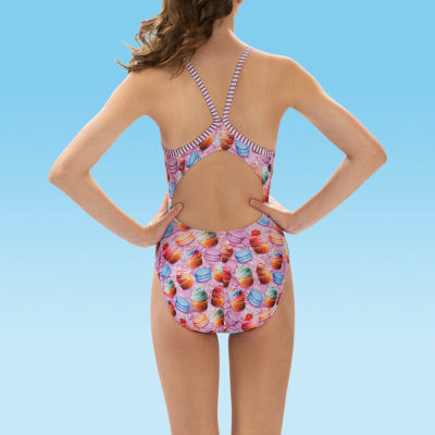 ※punipuni Dolfin Uglies Women'S Print V-2 Back 1-Piece Womens One Piece