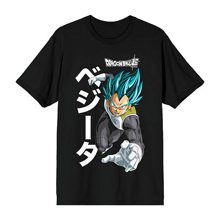 Mens Short Sleeve Dragon Ball Z Graphic T-Shirt, X-large, Black