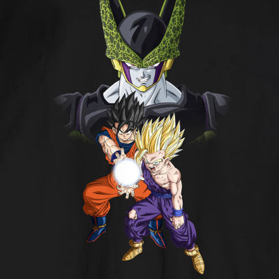 Mens Short Sleeve Dragon Ball Z Graphic T-Shirt
