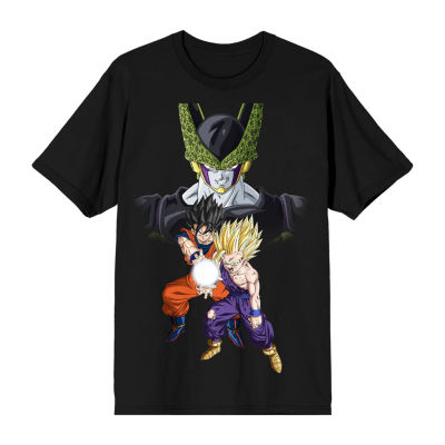 Mens Short Sleeve Dragon Ball Z Graphic T-Shirt