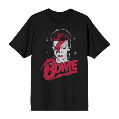 Mens Short Sleeve David Bowie Graphic T-Shirt