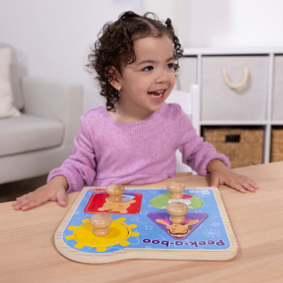 Melissa & Doug Ms. Rachel Jumbo Knob 4-pc. Puzzle