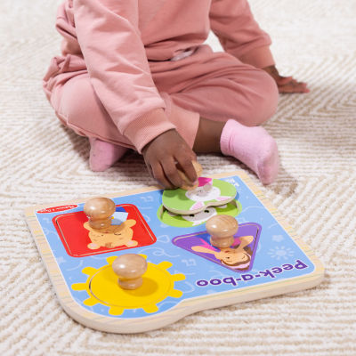 Melissa & Doug Ms. Rachel Jumbo Knob 4-pc. Puzzle