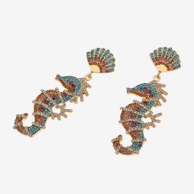 Bijoux Bar Womens Drop Earrings