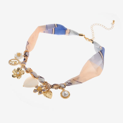 Bijoux Bar Womens 18 1/2 Inch Statement Necklace