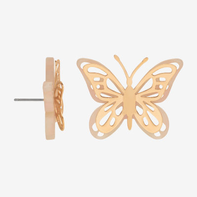 Bijoux Bar Delicates 29mm Butterfly Stud Earrings