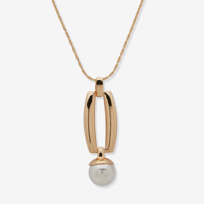 Worthington Womens 34 Inch Pendant Necklace